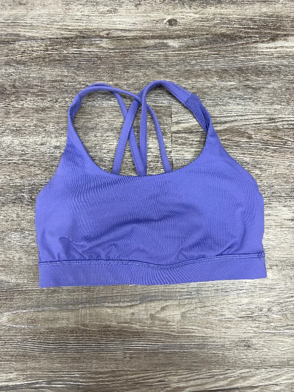 Athletic Bra By Lululemon In Purple, Size: 4