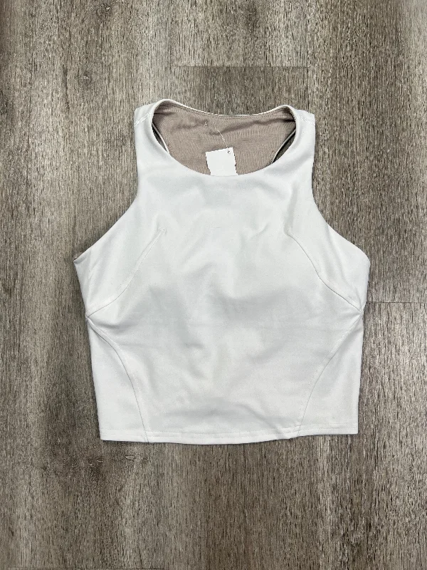 Athletic Bra By Lululemon In White, Size: S