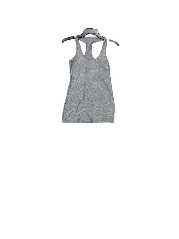 Athletic Tank Top By Lululemon In Grey, Size: S