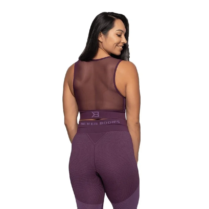 Better Bodies Roxy Seamless Top - Royal Purple