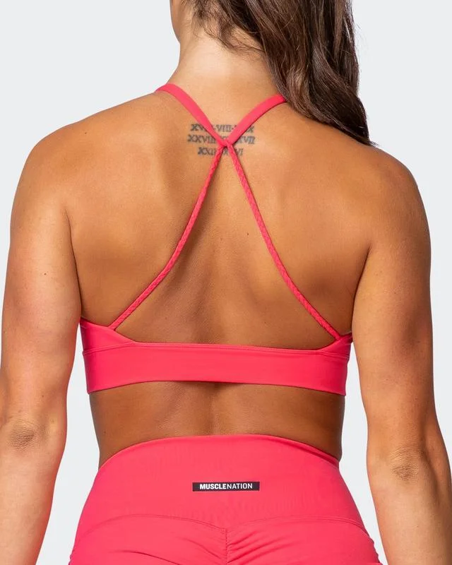 Braided Bralette - Paradise Pink