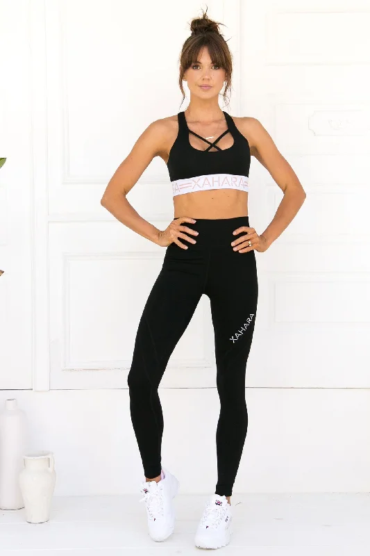 Chloe Sports Bra - Noir