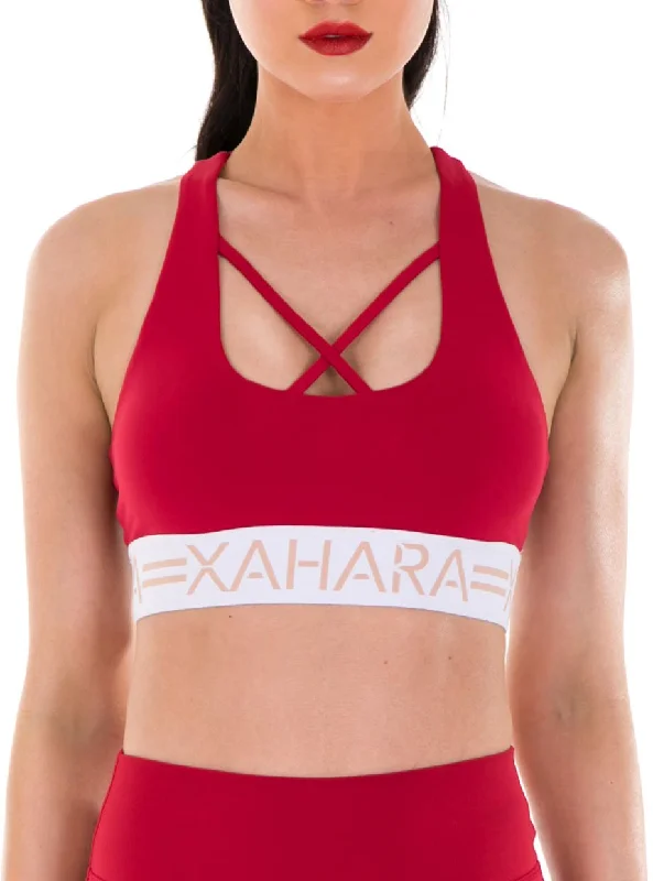 Chloe Sports Bra - Rouge