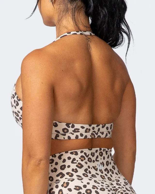 Coastal Bralette - Vibrant Cheetah Print