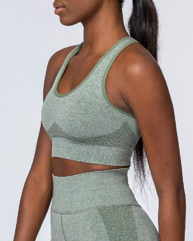 Comfort Seamless Bra - Khaki Marl