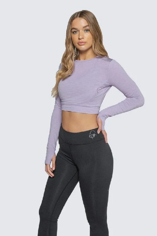 EASY BREEZY LONG SLEEVE PURPLE