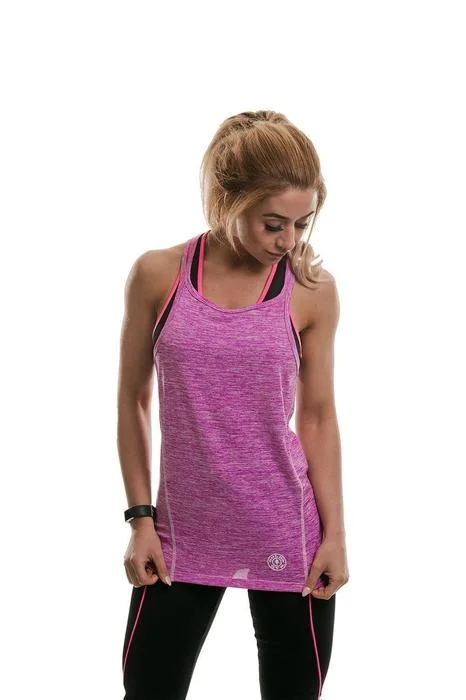 Golds Gym Vest Top - Lilac Marl