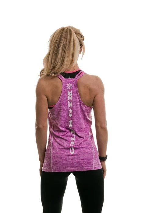 Golds Gym Vest Top - Lilac Marl