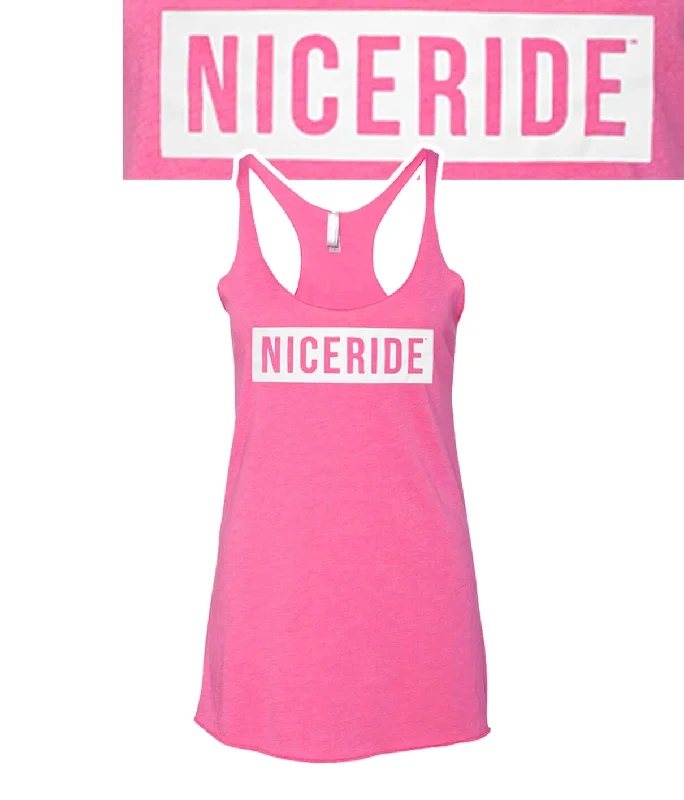 Influencer - Pink Next Level Women's Vintage Tank