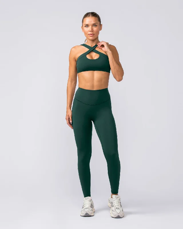 Luxe Bralette - Forest Green