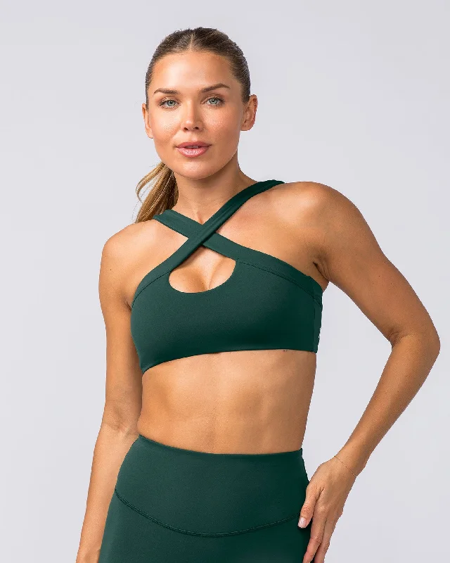 Luxe Bralette - Forest Green