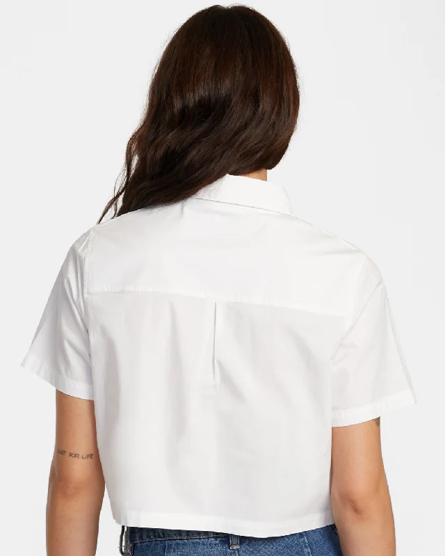 Dayshift Short Sleeve Shirt - Whisper White