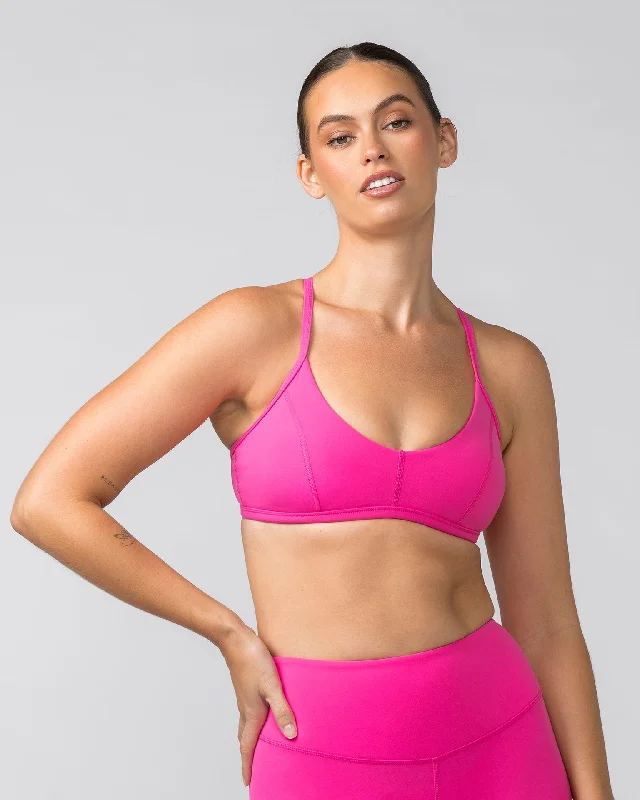 Rematch Bra - Luminous Pink