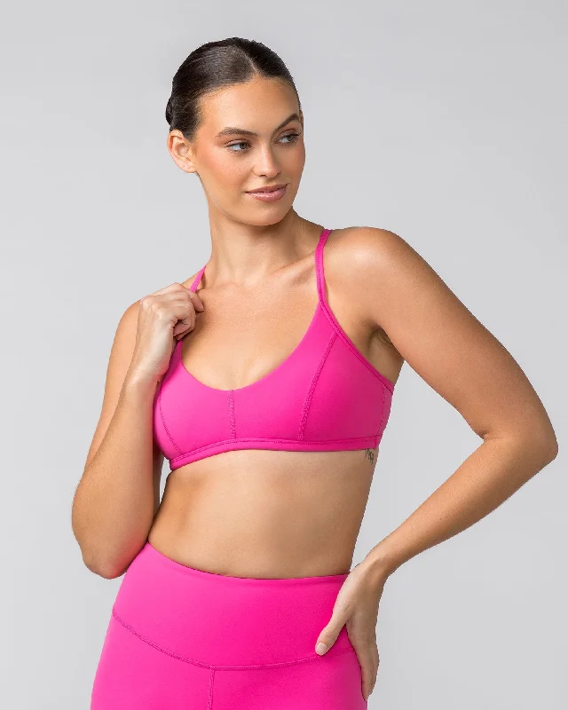 Rematch Bra - Luminous Pink