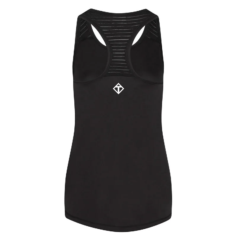 Running Late Is My Cardio Mesh Racerback Vest