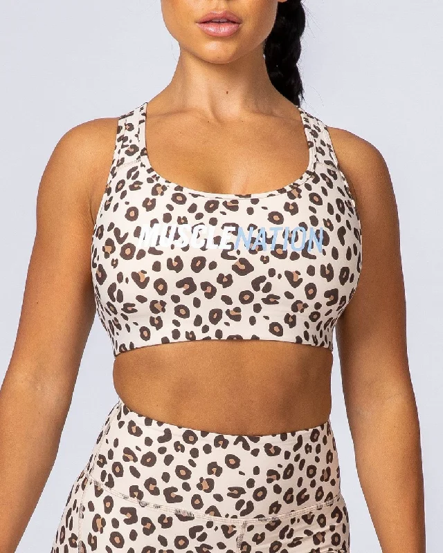 Strike Bra - Cheetah Print