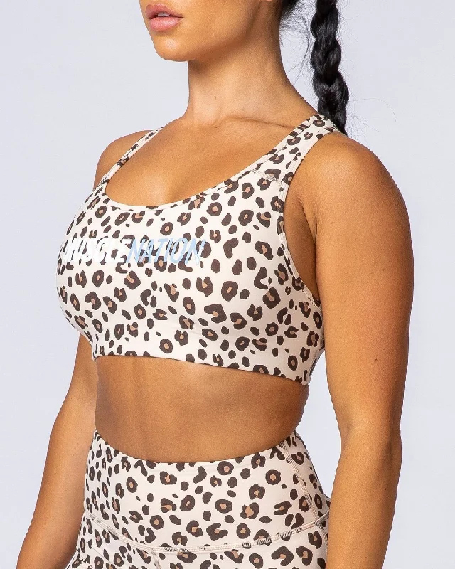 Strike Bra - Cheetah Print