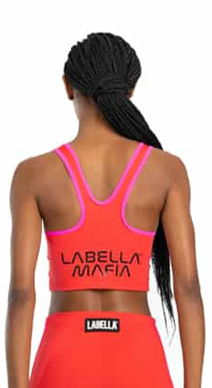 Wake Up Sports Bra - Red