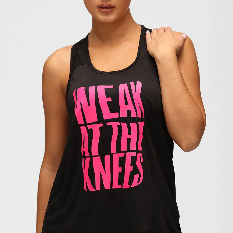 Weak At The Knees Mesh Racerback Vest