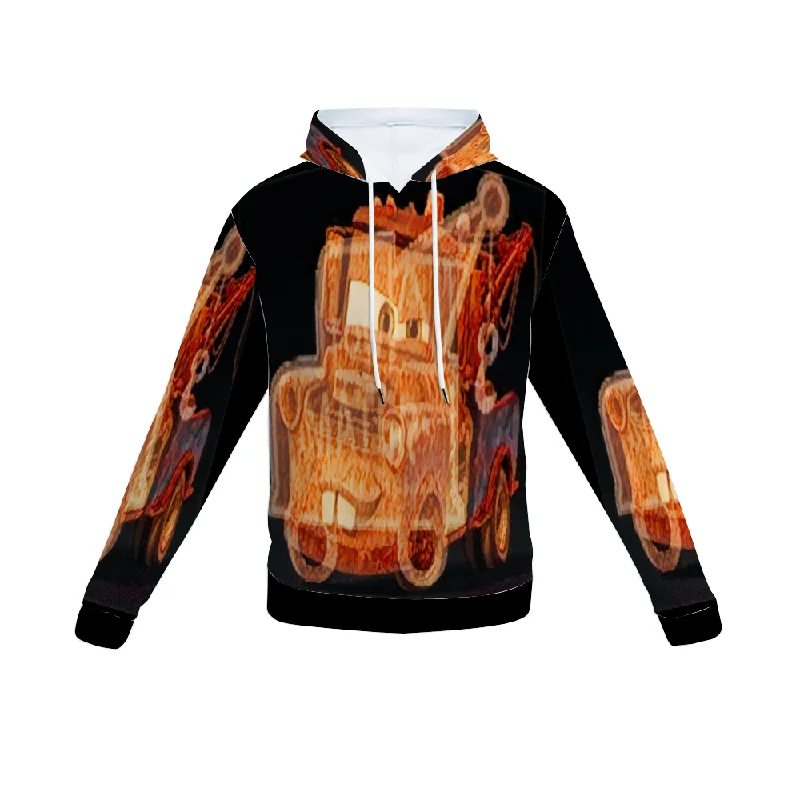 Customizable Unisex All Over Print Plush Hoodies with Pockets