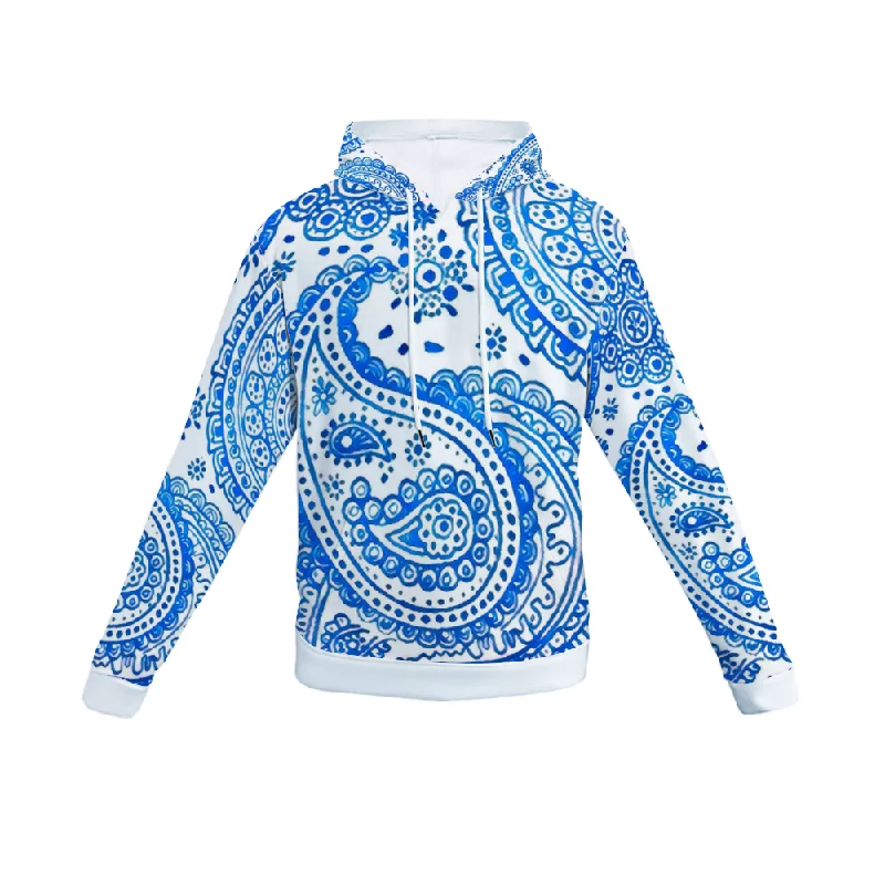 Customizable Unisex All Over Print Plush Hoodies with Pockets