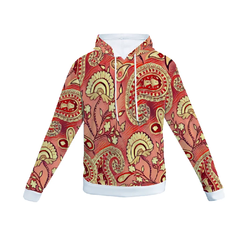 Customizable Unisex All Over Print Plush Hoodies with Pockets