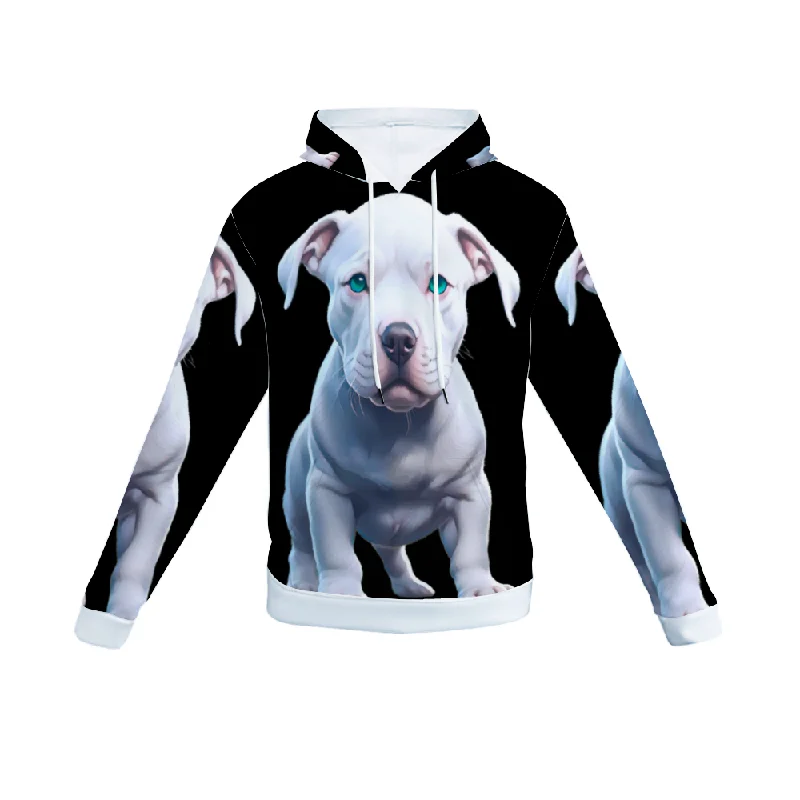 Customizable Unisex All Over Print Plush Hoodies with Pockets