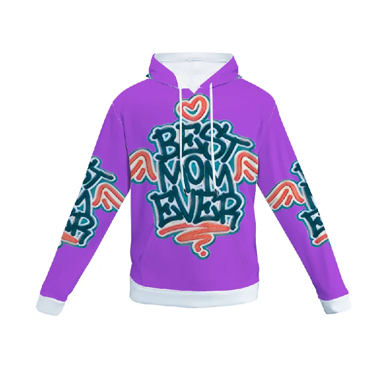 Customizable Unisex All Over Print Plush Hoodies with Pockets