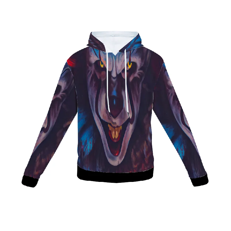 Customizable Unisex All Over Print Plush Hoodies with Pockets