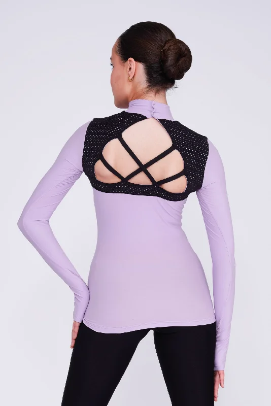 Passion Long-Sleeve Top in Amethyst