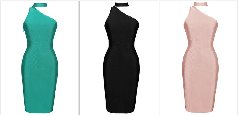 Hollow Out Halter Mini Bandage Dress Comfortable Boho Mini Dress