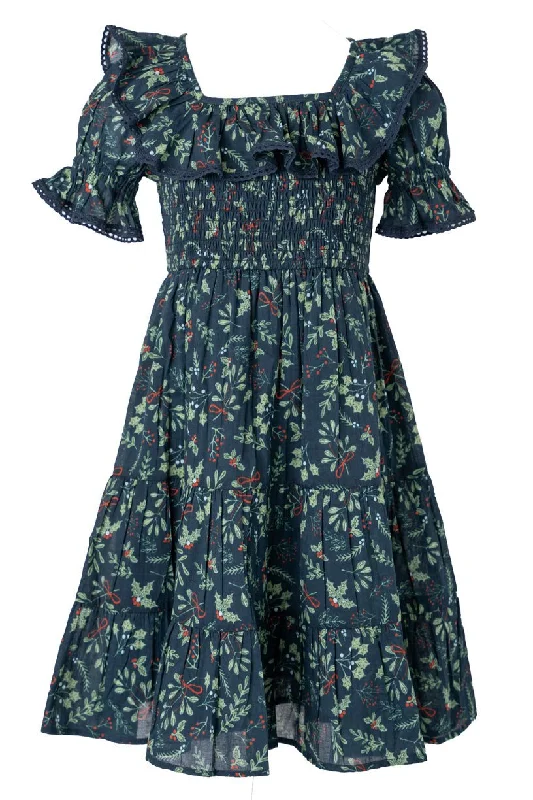 Mini Gracie Dress in Holly - FINAL SALE Elegant Lace Mini Dress