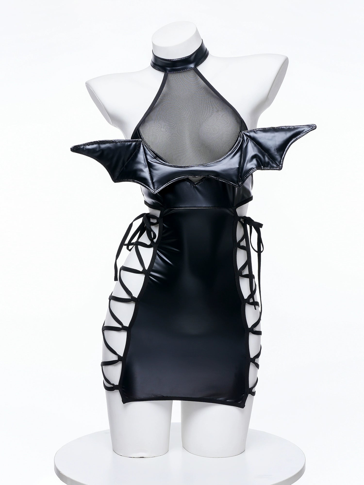 Soul Snatch | Thrifty: Snatched Succubus Minidress Cozy Knitted Mini Dress
