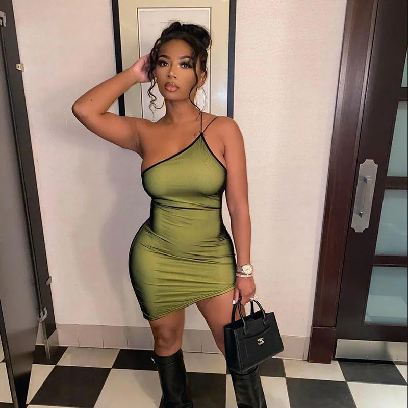 Lizakosht  Mesh Halter Tie Up Baddie Dresses For Women 2021 Summer Casual Street Style Sexy Backless Sleeveless Mini Dress Female Hot Fashionable Party Mini Dress