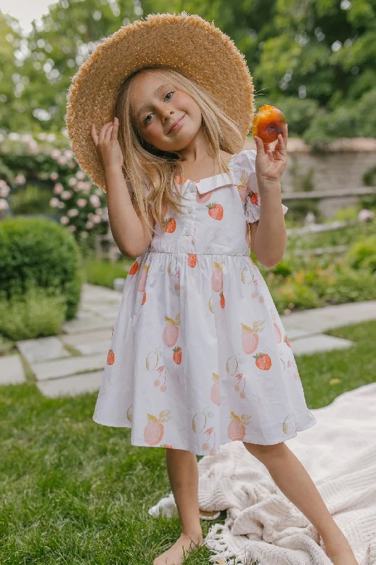 Mini Fruit Medley Dress - FINAL SALE Classic White Mini Dress