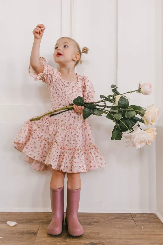 Mini Madeline Dress In Pink Cozy T-Shirt Mini Dress